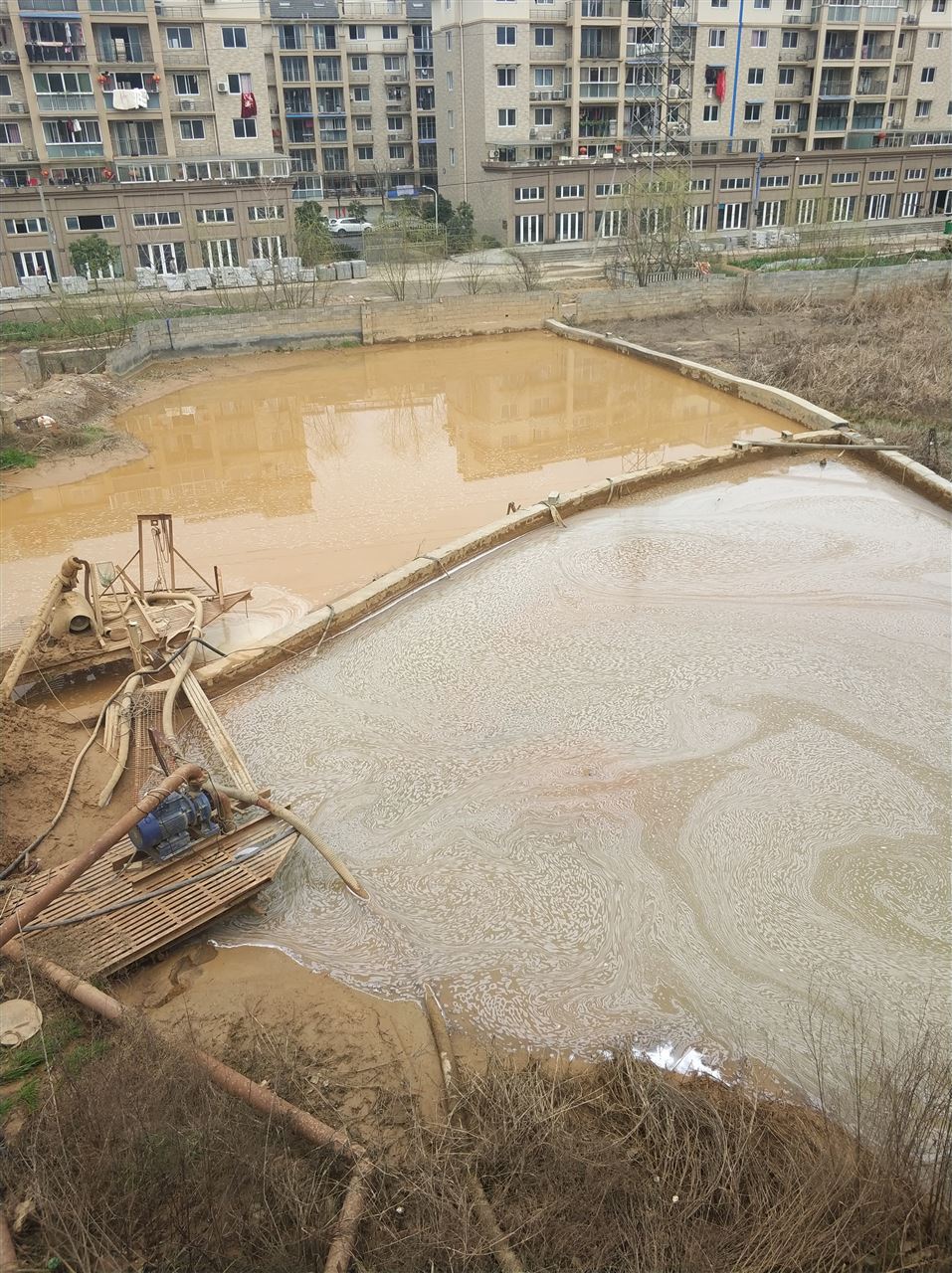 安次沉淀池淤泥清理-厂区废水池淤泥清淤