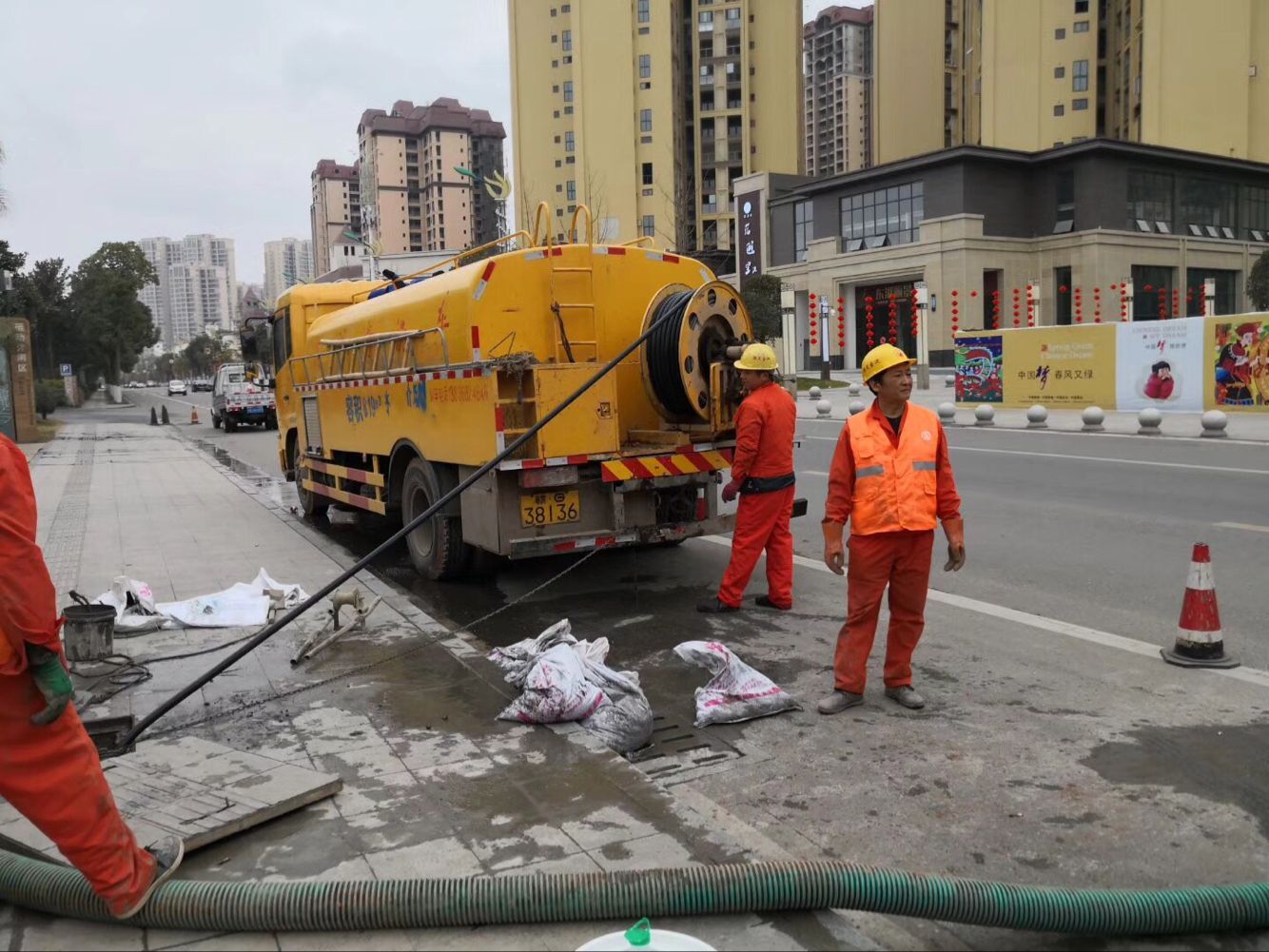 安次排污管道清淤-管道清洗