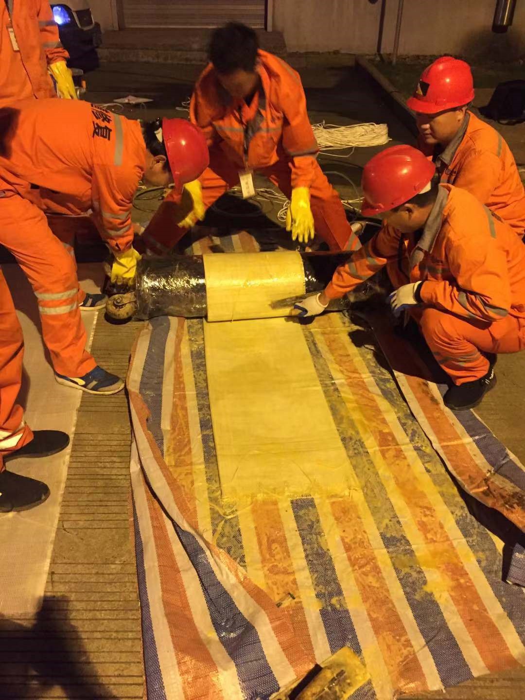 安次CIPP局部树脂固化法